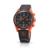 Moonswatch Black/Orange Rubber
