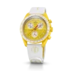 Moonswatch White/Yellow Rubber