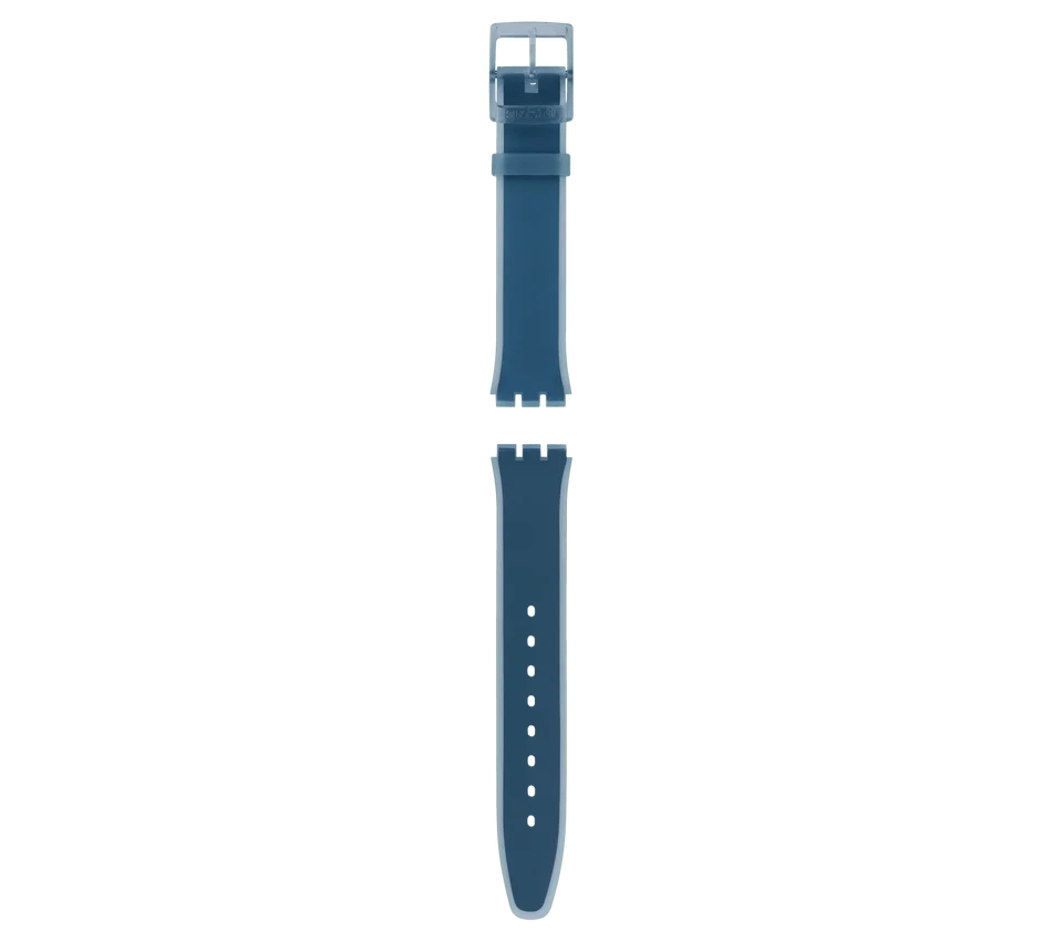 Skin Blue Silicone Strap